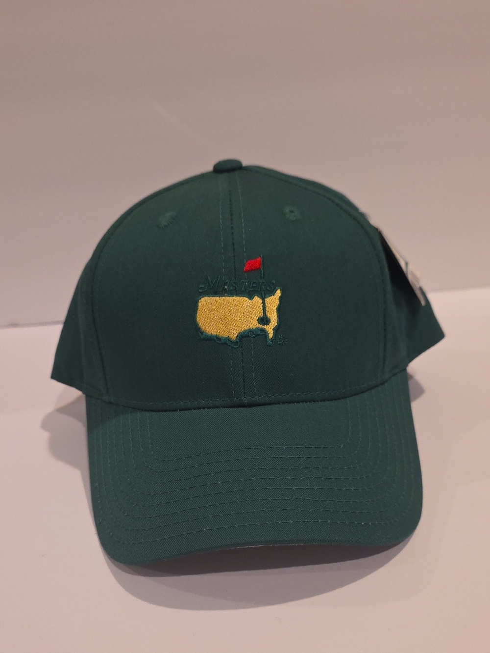 NOS masters American needle green leather strapback unused with tag mens OS